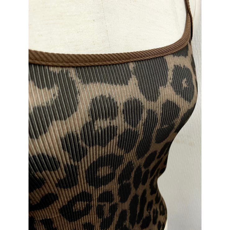 レオパード柄キャミソール[品番：SHNW0011454]｜LADY LIKE （レディ