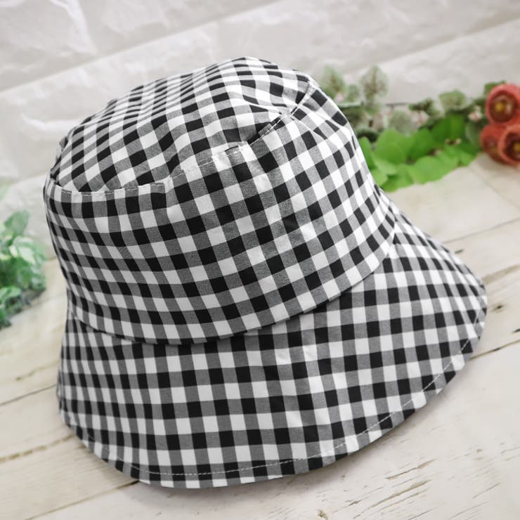 7135】ギンガムチェックバケットハット [品番：ASHW0000970]｜SneepDip