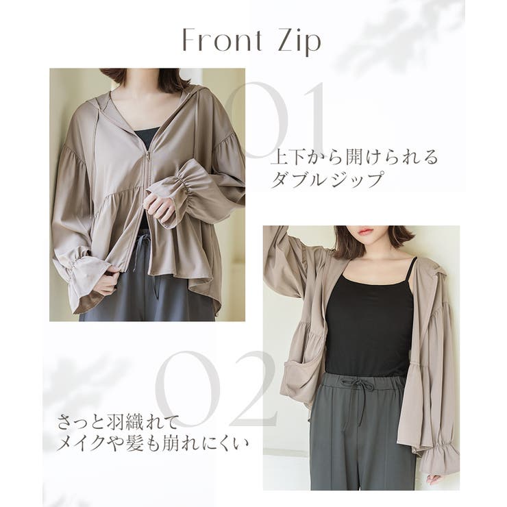 水陸両用ラッシュガードジップパーカー&ショートパンツ ラッシュガード