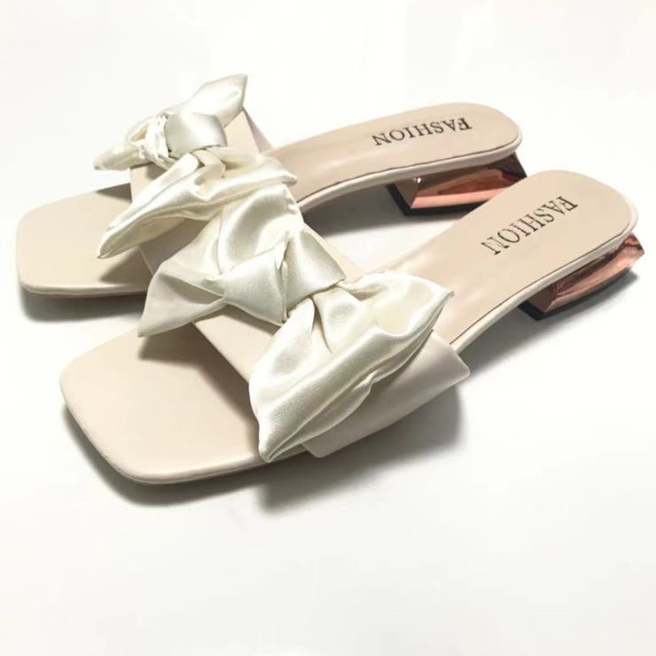 ミュール サンダル 靴 シューズ ぺたんこ レディース[品番