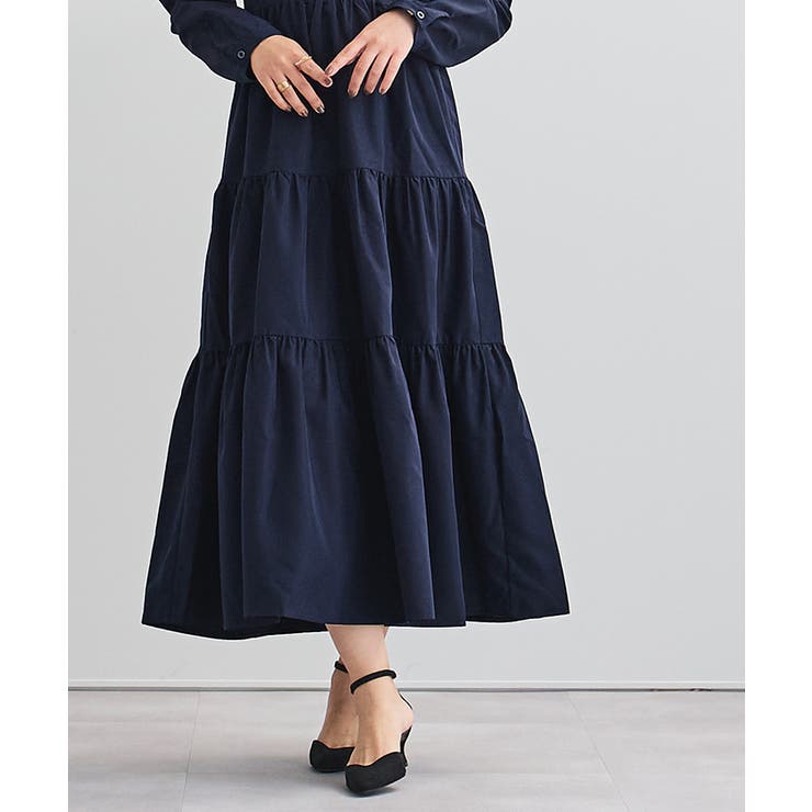 カシュクールティアードワンピース【UR'S ユアーズ】[品番