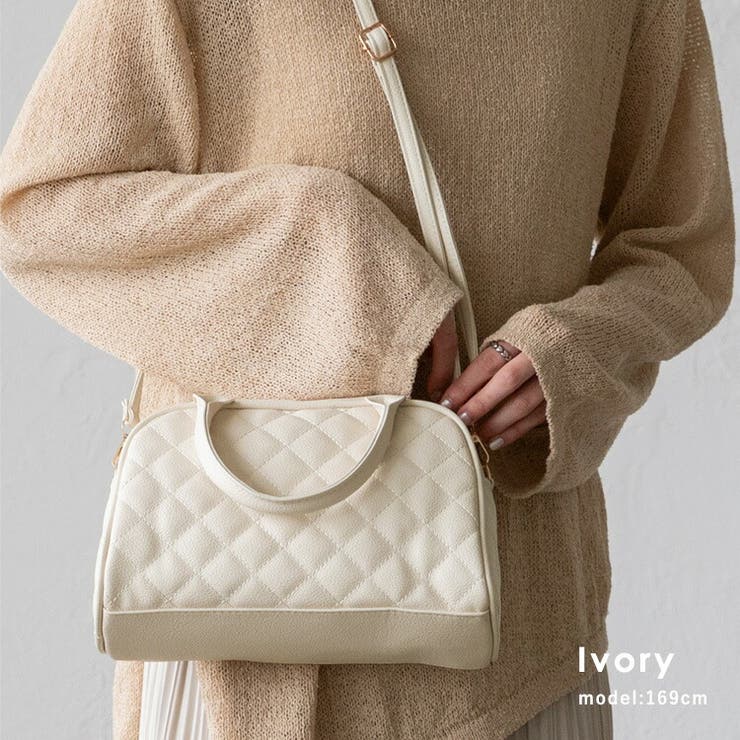 キルティング2wayミニボストンバッグ[品番：VI000007413]｜Vita Felice