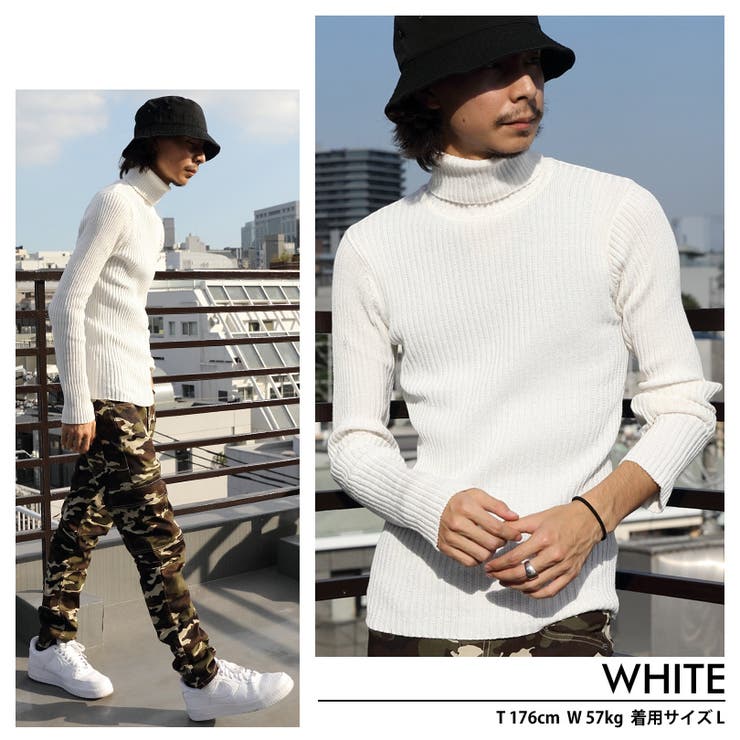 タートルネック セーター メンズ[品番：EH000000203]｜8（eight