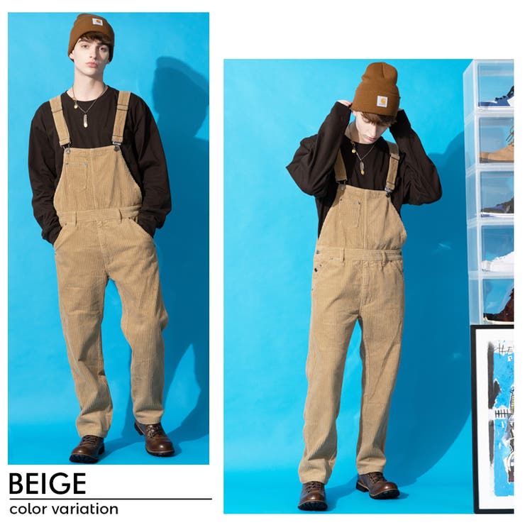 オーバーオール メンズ コーデュロイ[品番：EH000005401]｜8（eight