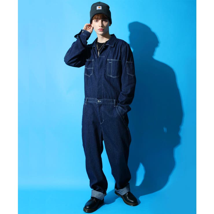 つなぎ メンズ デニム[品番：EH000003832]｜8（eight） （エイト）の