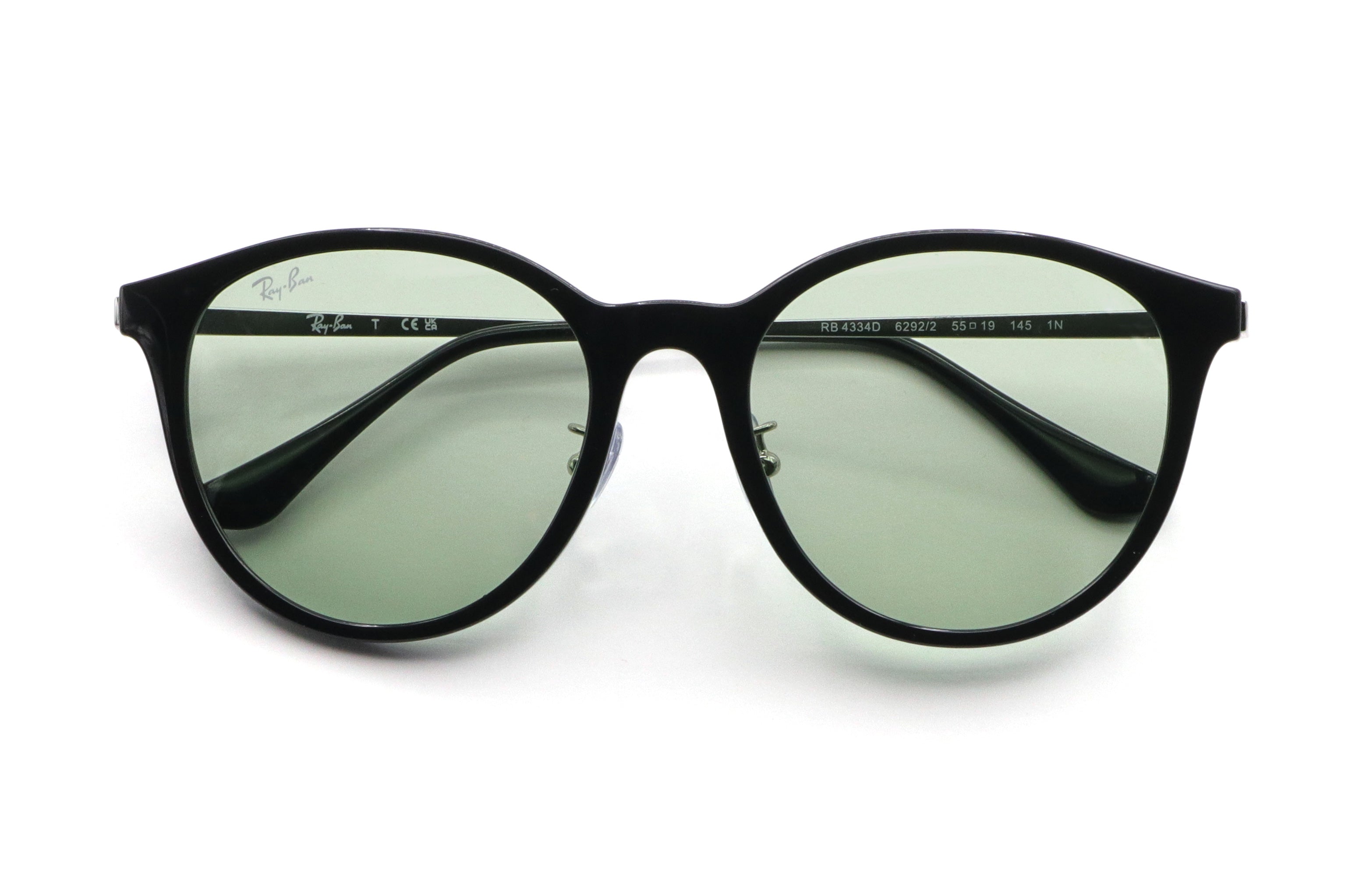 Ray-Ban(レイバン) RB 4334D-6292/2ポリッシュブラック(55) - 武田メガネ