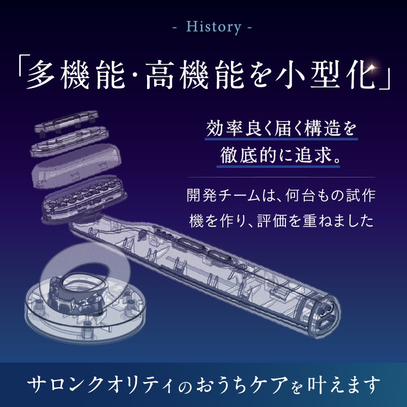 NIPLUX公式 日本初の360°回転ヘッド美顔器│REFINE EYE│リファイン
