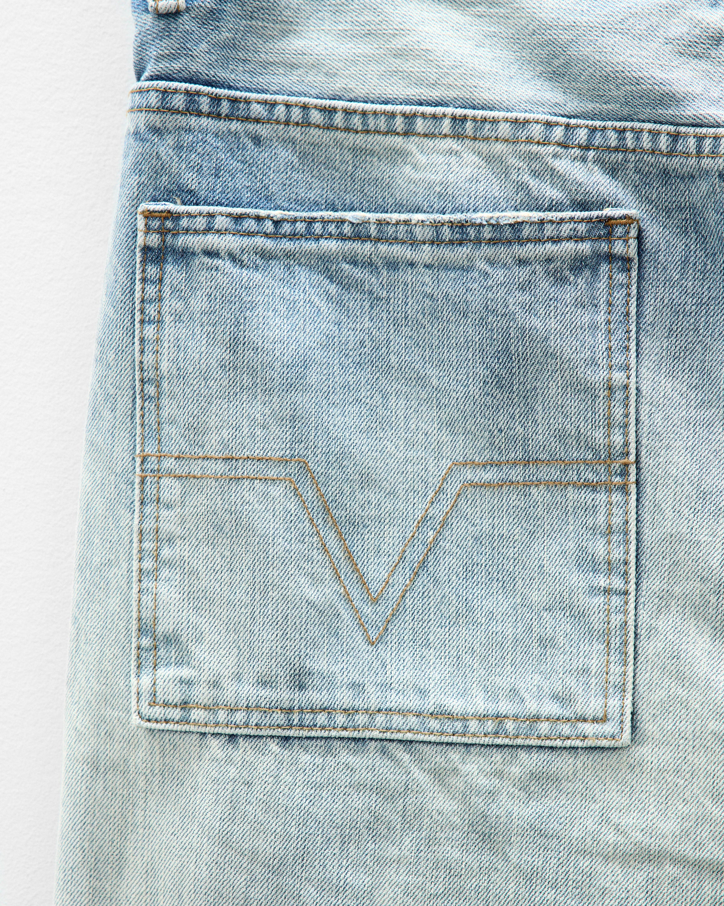 No Maintenance - Light-Wash Japanese Baggy Denim | NO MAINTENANCE