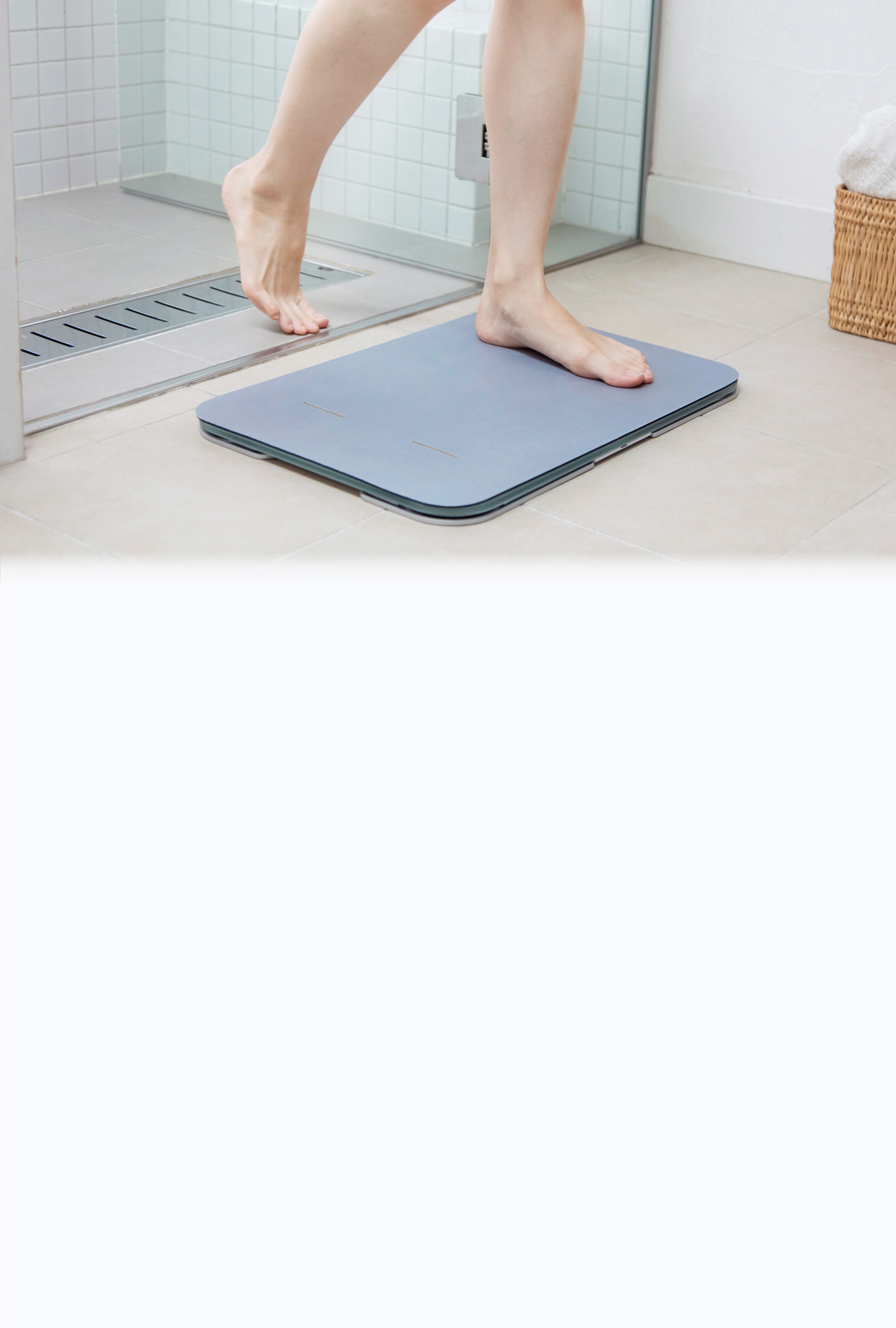 Smart Bath Mat | スマートバスマット - 体重測定できるバスマット