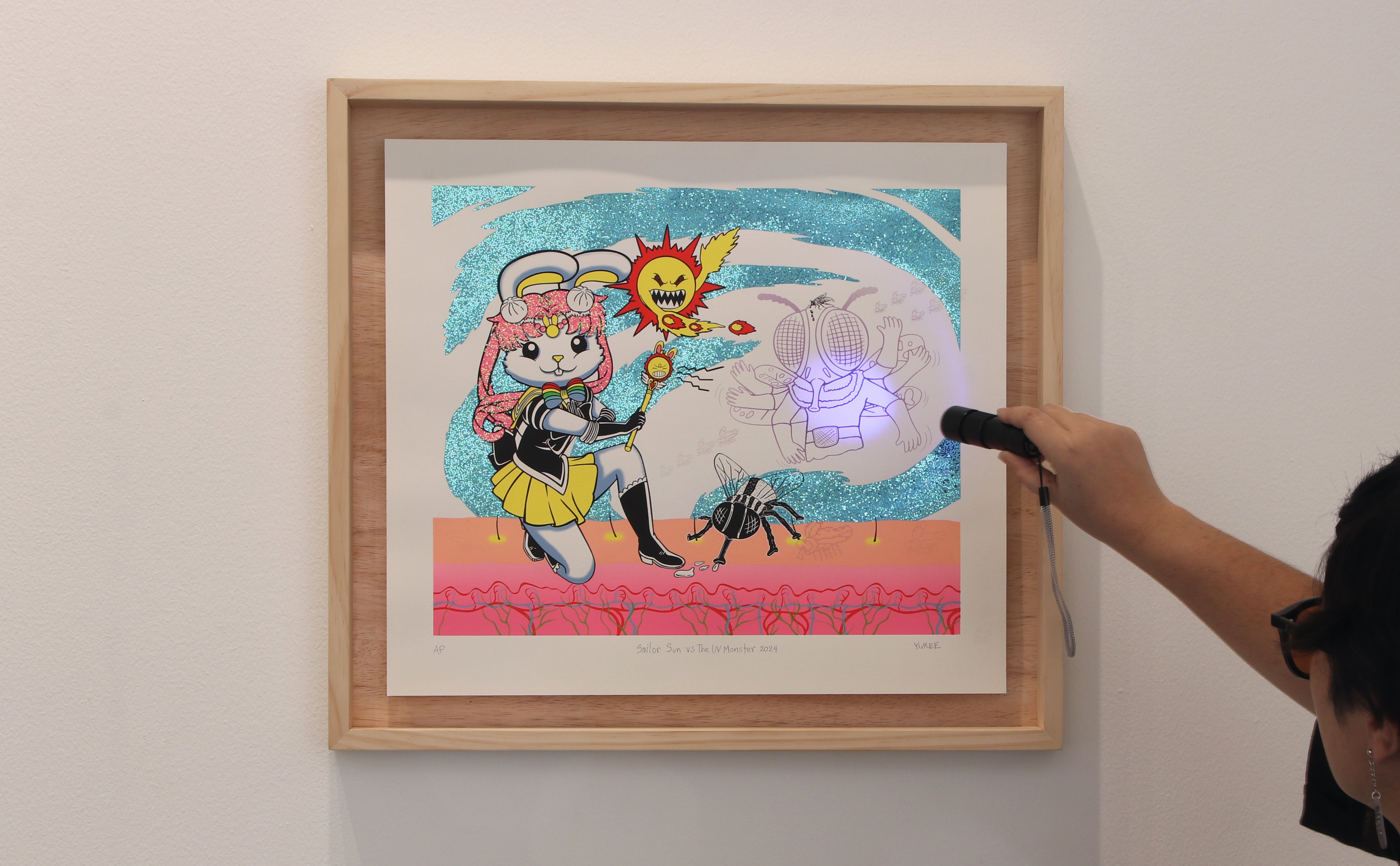 Pop Surrealism with a UV Twist: Inside Yuree Kensaku's Playful