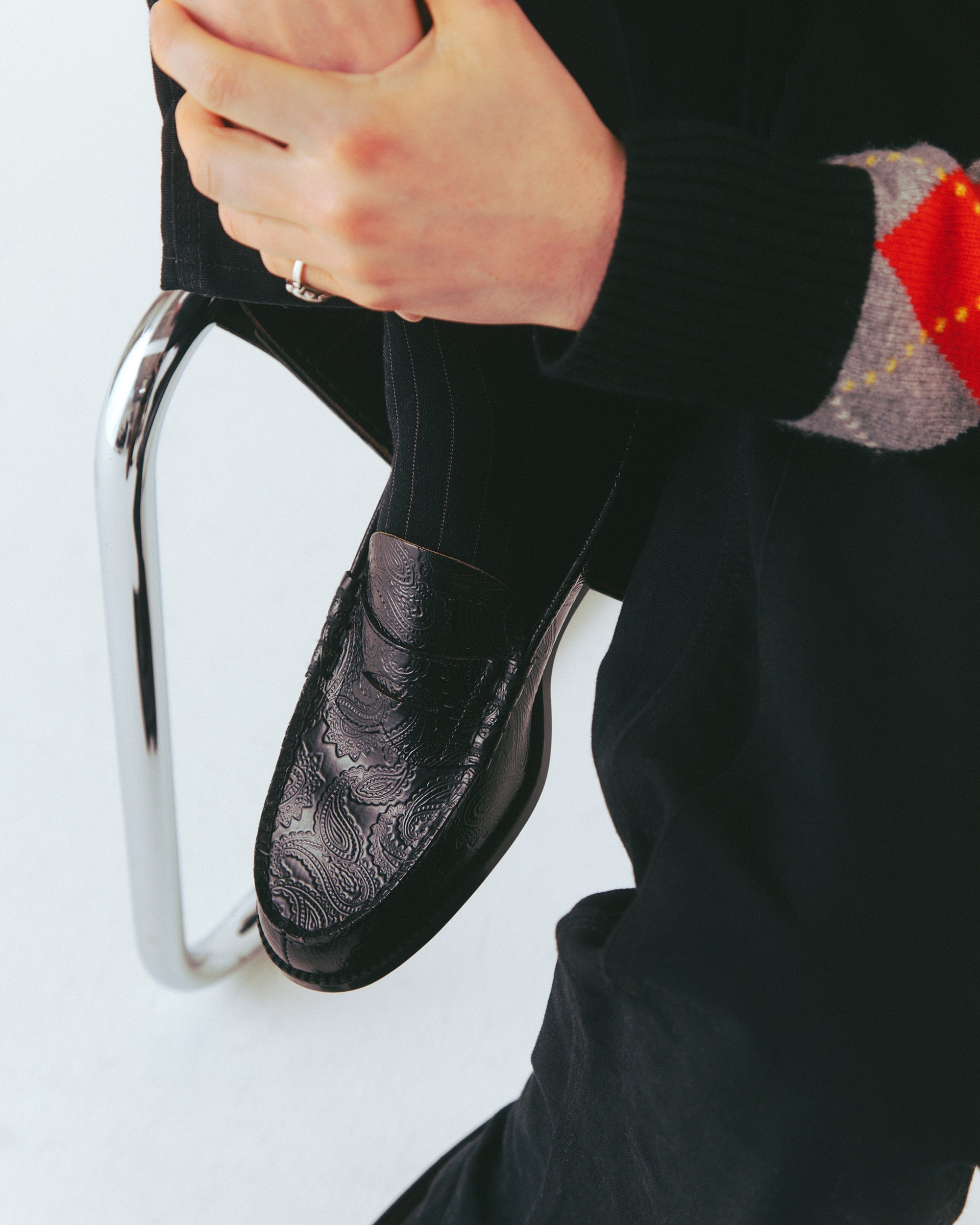 Black Paisley – THE KENFORD FINESHOES