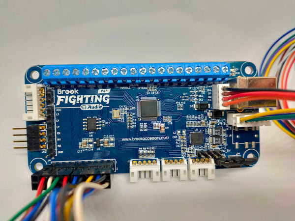 Brook Fighting Board シリーズのBrook Fighting Board Cable配線方法
