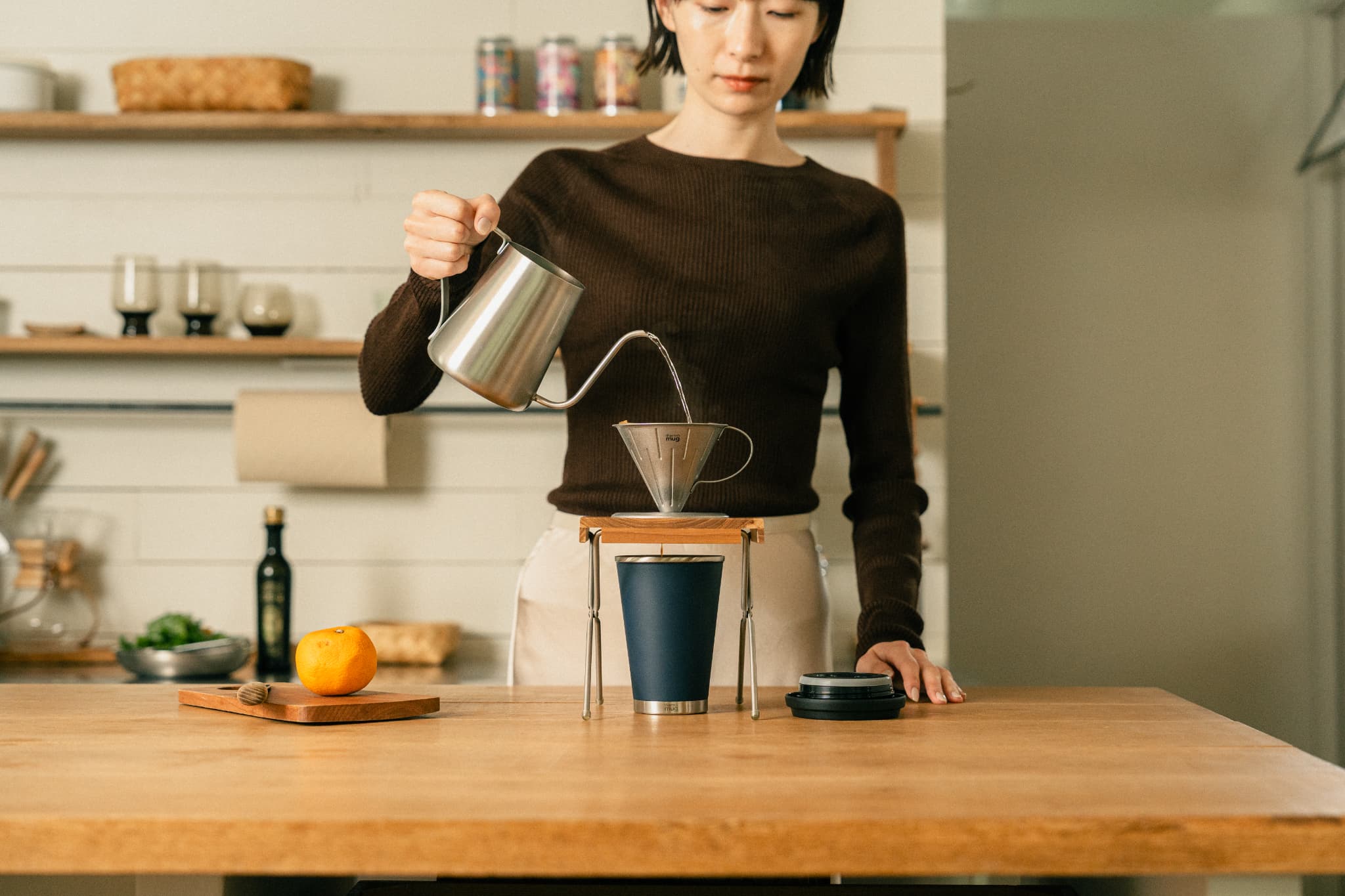 モバイルタンブラーミニ｜MOBILE TUMBLER MINI（NAVY） – thermomug