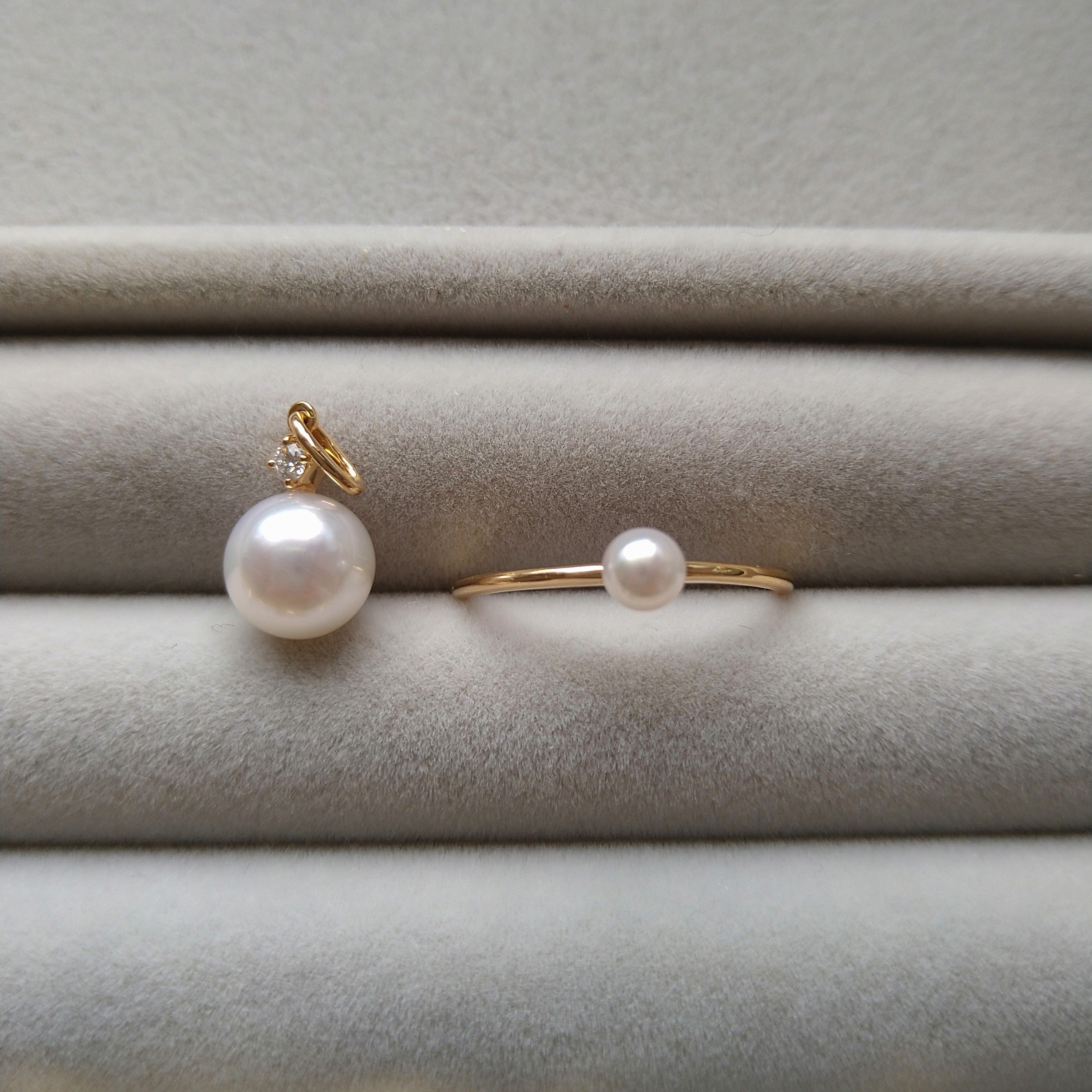 K18「アコヤ パール」ペンダントトップ｜【オレフィーチェ】Orefice