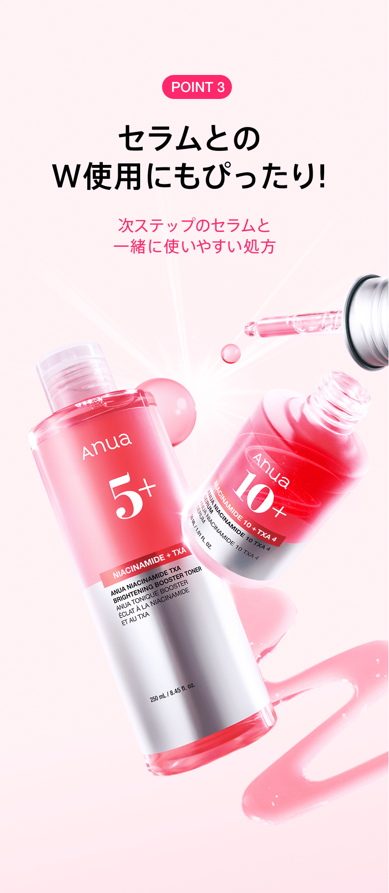 TXAナイアシンアミドブースタートナー 250ml | アヌア Anua