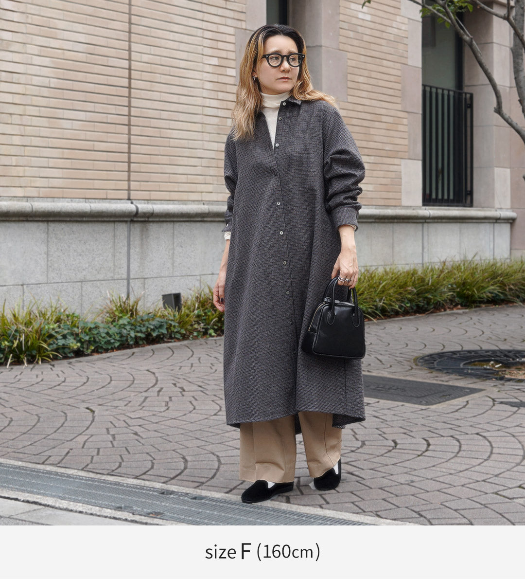 MIDIUMI（ミディウミ） コート ワンピース / レディース シャツ ウール