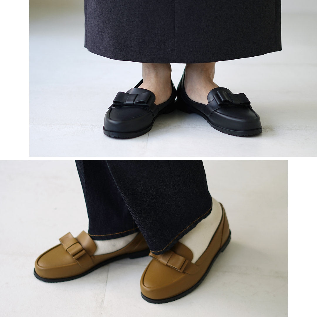 FOX UMBRELLAS（フォックスアンブレラ） リボン ローファー