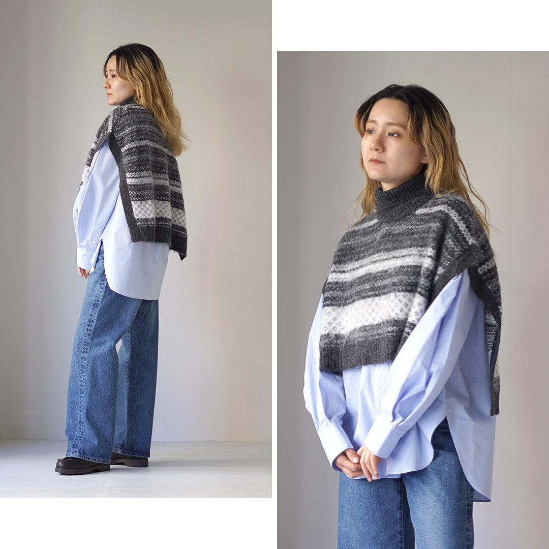 MIDIUMI（ミディウミ） ケープニット / レディース トップス ベスト