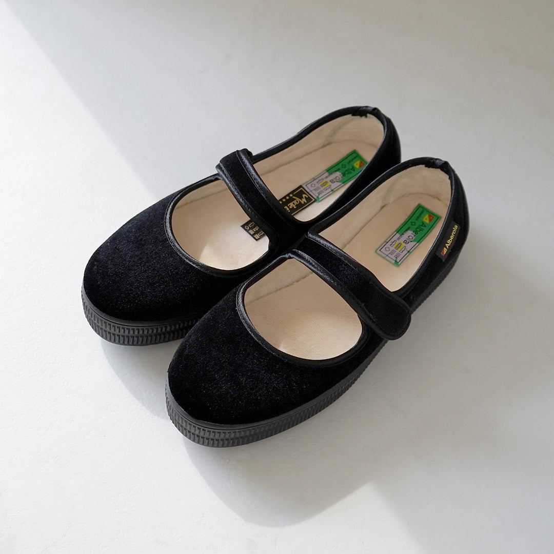 ALBEROLA（アルベローラ） ベロア メリージェーン / レディース