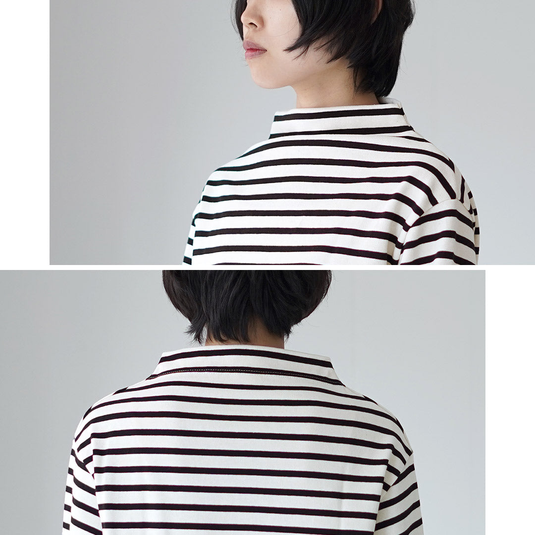 ORCIVAL（オーシバル） ボトルネック ロングスリーブ プルオーバー