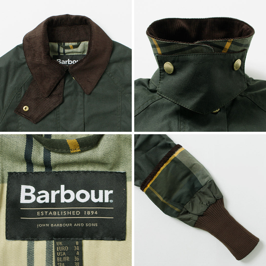 BARBOUR（バブアー） ビードネル クロップド ワックスジャケット