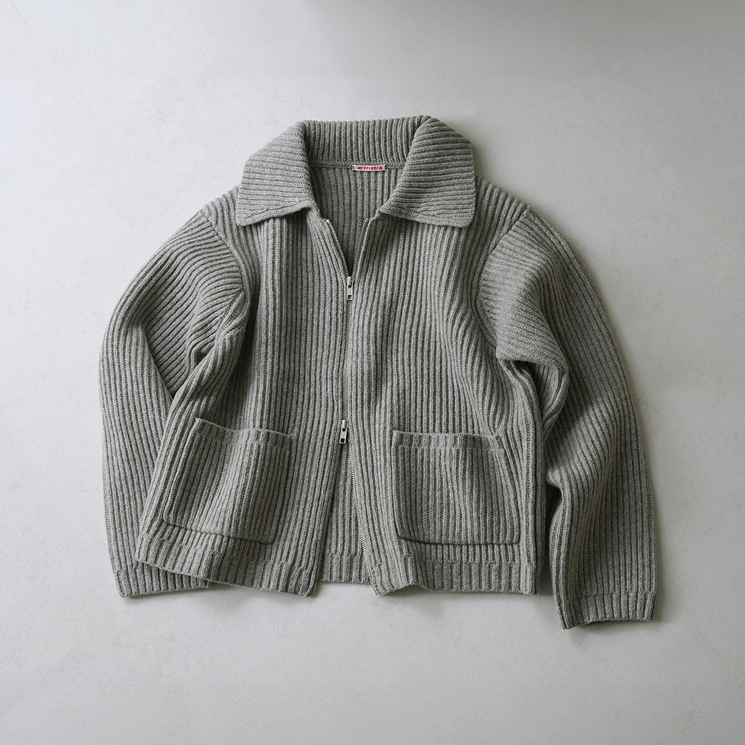 RYE TENDER（ライテンダー） ジェローム ジャケット 片畦編み