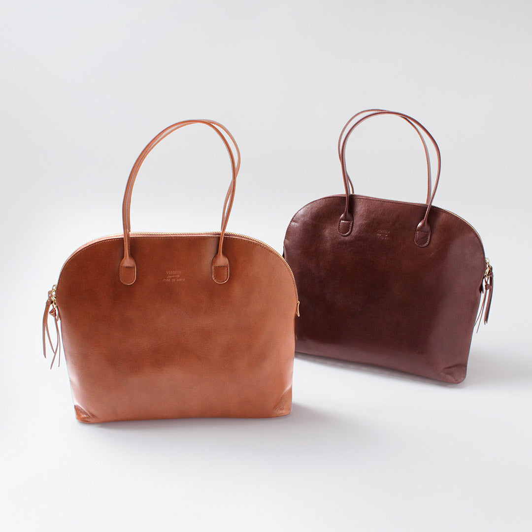 TIDEWAY（タイドウェイ） ライトレザー ボストン L / トートバッグ