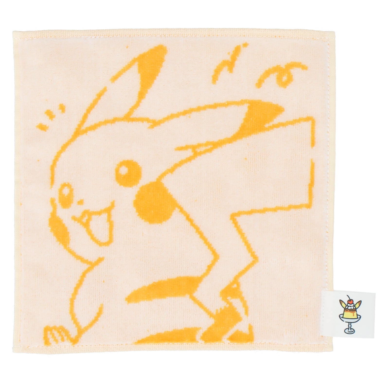 ミニタオルハンカチ 振り向きピカチュウ #261a イエロー – INTERMODE