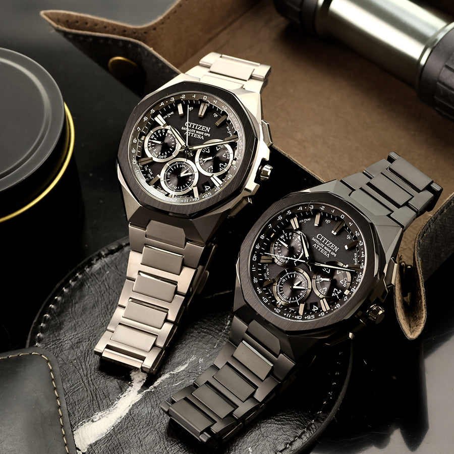 八角形のベゼルはアテッサ初のセラミックス素材❗⌚ – 腕時計のななぷれ