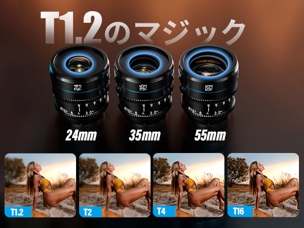Night Walker T1.2 APS-C/S35 16㎜/24mm/35mm/55mm/75㎜ – SIRUI JAPAN