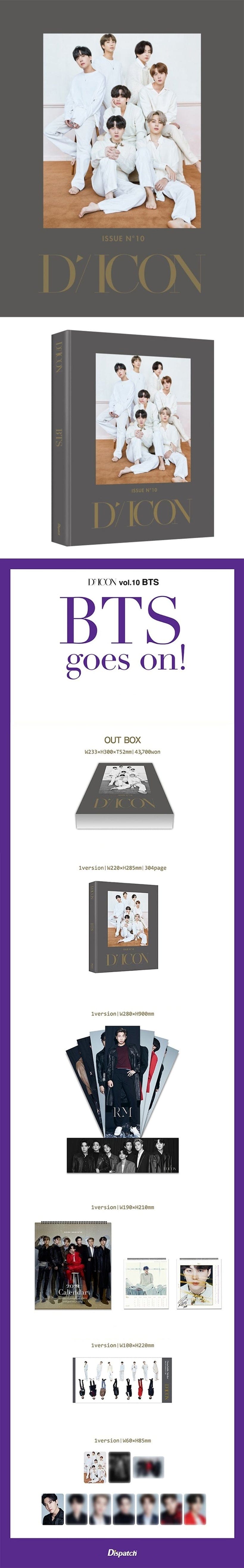 BTS - DICON Issue no.10 BTS Goes On! Korean Version