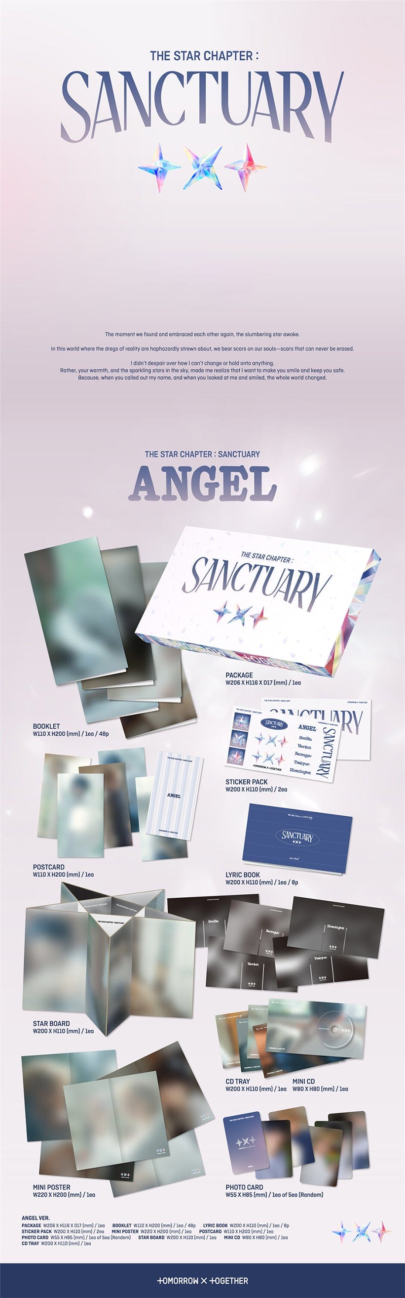 TXT - The Star Chapter SANCTUARY (ANGEL VER.)