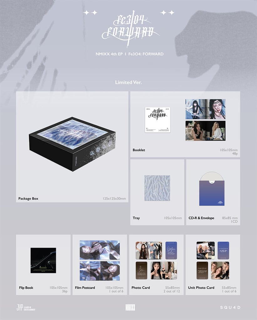 JYP特典) NMIXX - Fe3O4: FORWARD (限定盤)