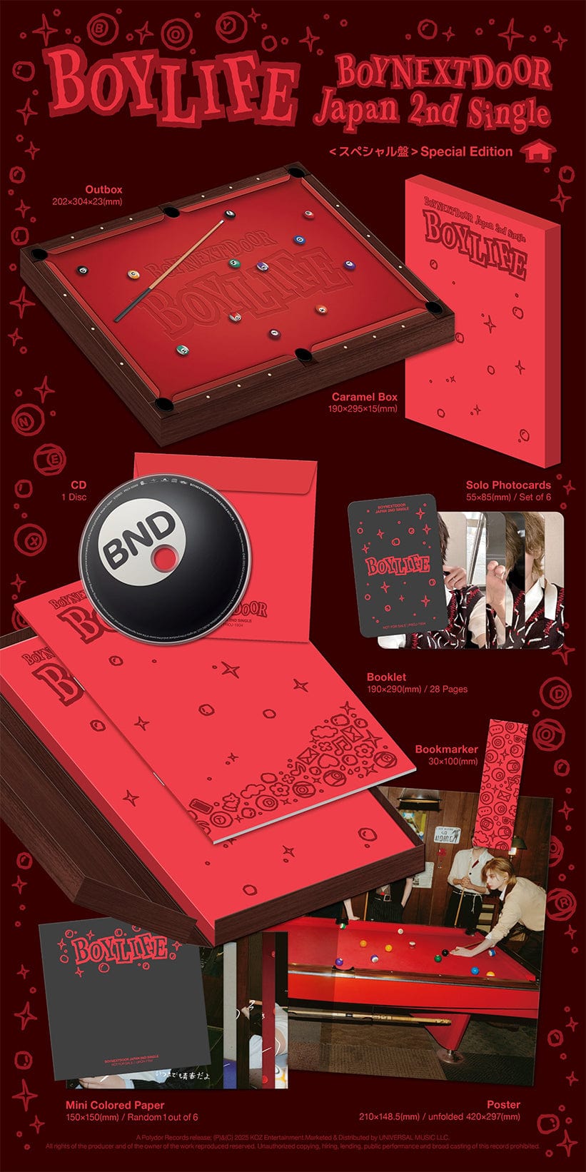 BOYNEXTDOOR - JAPAN 2nd Single BOYLIFE Special Edition