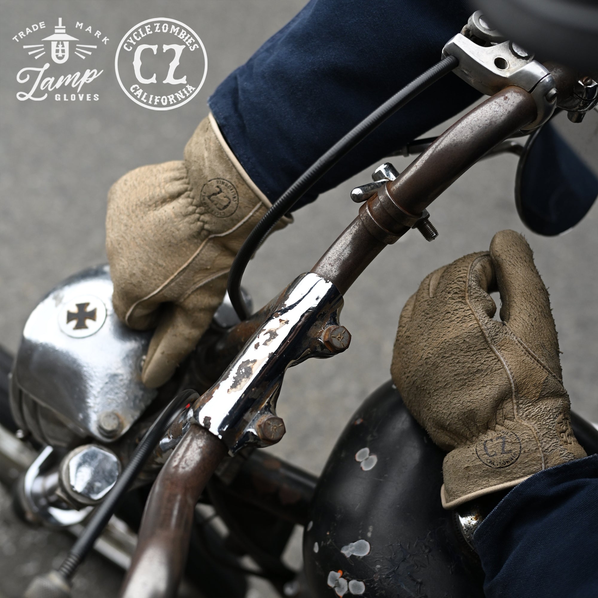 LAMP GLOVES × CYCLE ZOMBIES WINTER GLOVE 