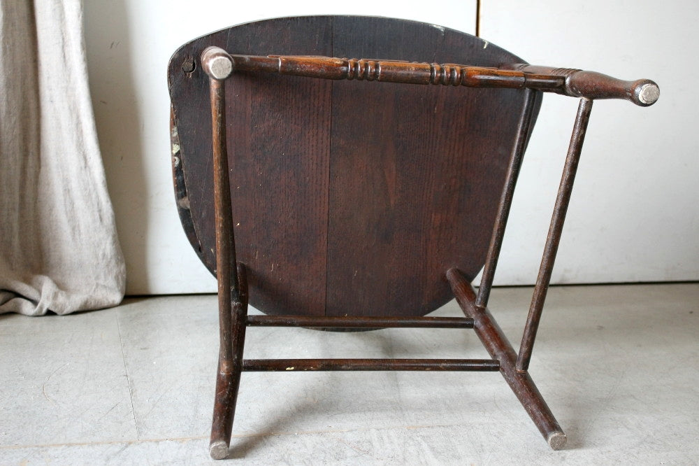 1910年代オーク材オフィスチェア（椅子） イギリスアンティーク家具