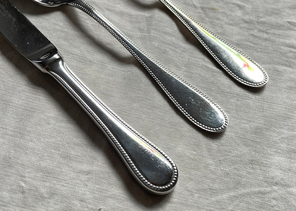 クリストフル社ディナーカトラリー用3本セット フランスアンティーク