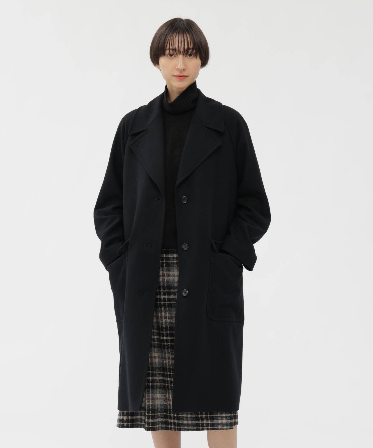 WOOL POPLIN COAT | MARGARET HOWELL（マーガレット・ハウエル
