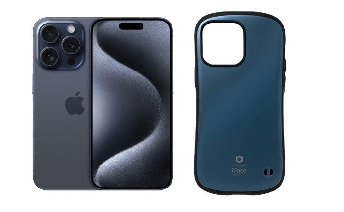 iPhone 15 ProMax のブルーチタニウムに合うスマホケース