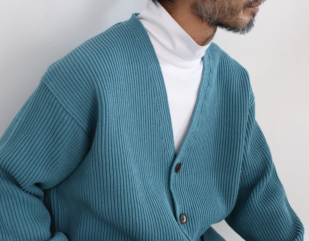 ほぼ未使用 AURALEE リブニットウールカーディガン サイズ1 楽天市場