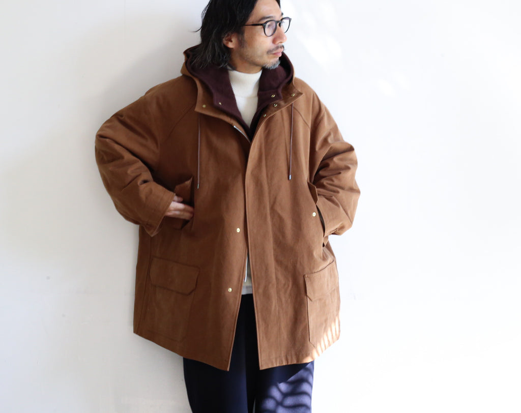 AURALEE WASHED HEAVY CANVAS LINER COAT – Chum!