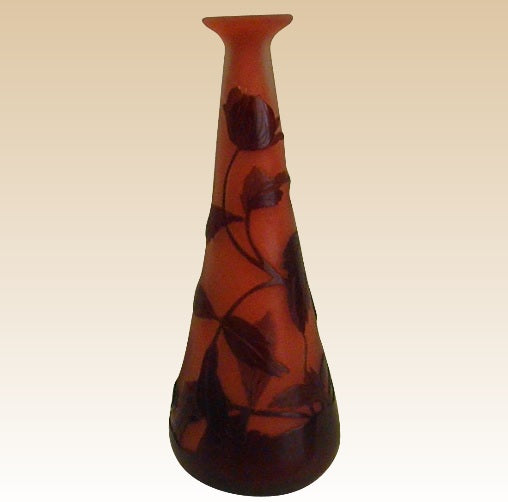 フランスのガラス工芸家 エミールガレ(emile galle)の素晴らしき作品の