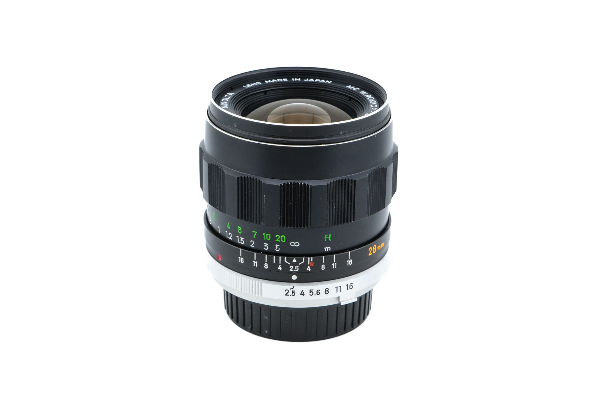Minolta 28mm f2.5 MC W.Rokkor-SI - Lens – Kamerastore