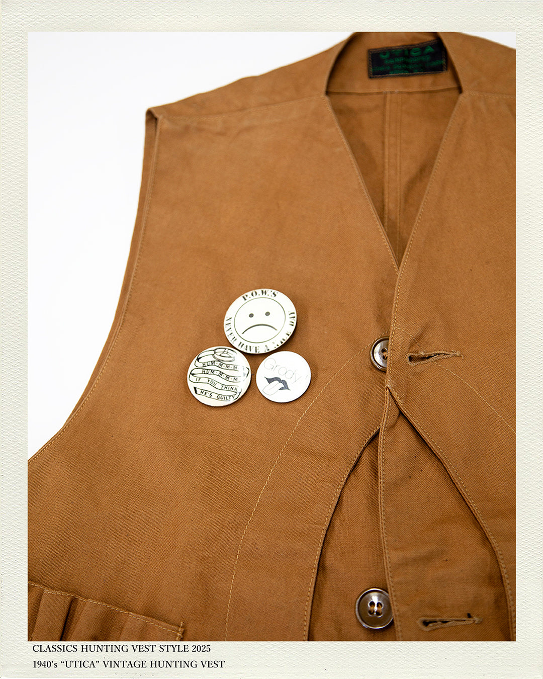 クラシックハンティングベスト – THE CORONA UTILITY