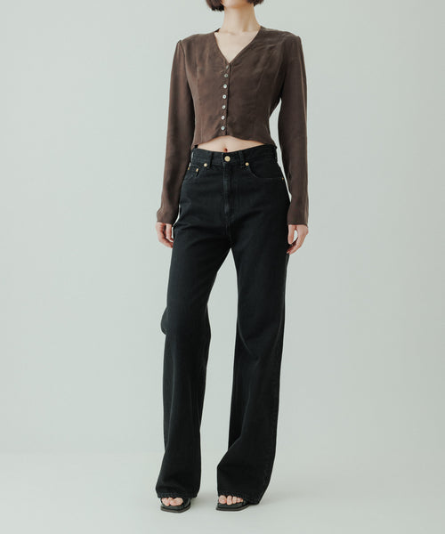 BIOTOP(ビオトープ) / 【yo BIOTOP】Corset blouse (トップス / シャツ