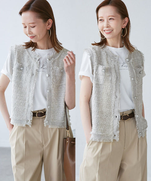 ROPÉ PICNIC(ロペピクニック) / 【WEB限定カラー】【サマー・ツイード