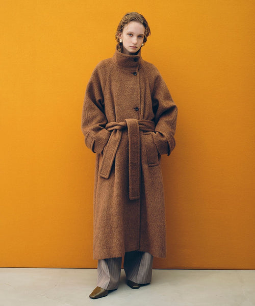 ADAM ET ROPÉ FEMME(アダム エ ロペ ファム) / スタンドカラーマキシ