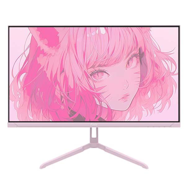 デスク周りも可愛くオシャレに。200Hz対応23.8型Fast IPSパネル採用の