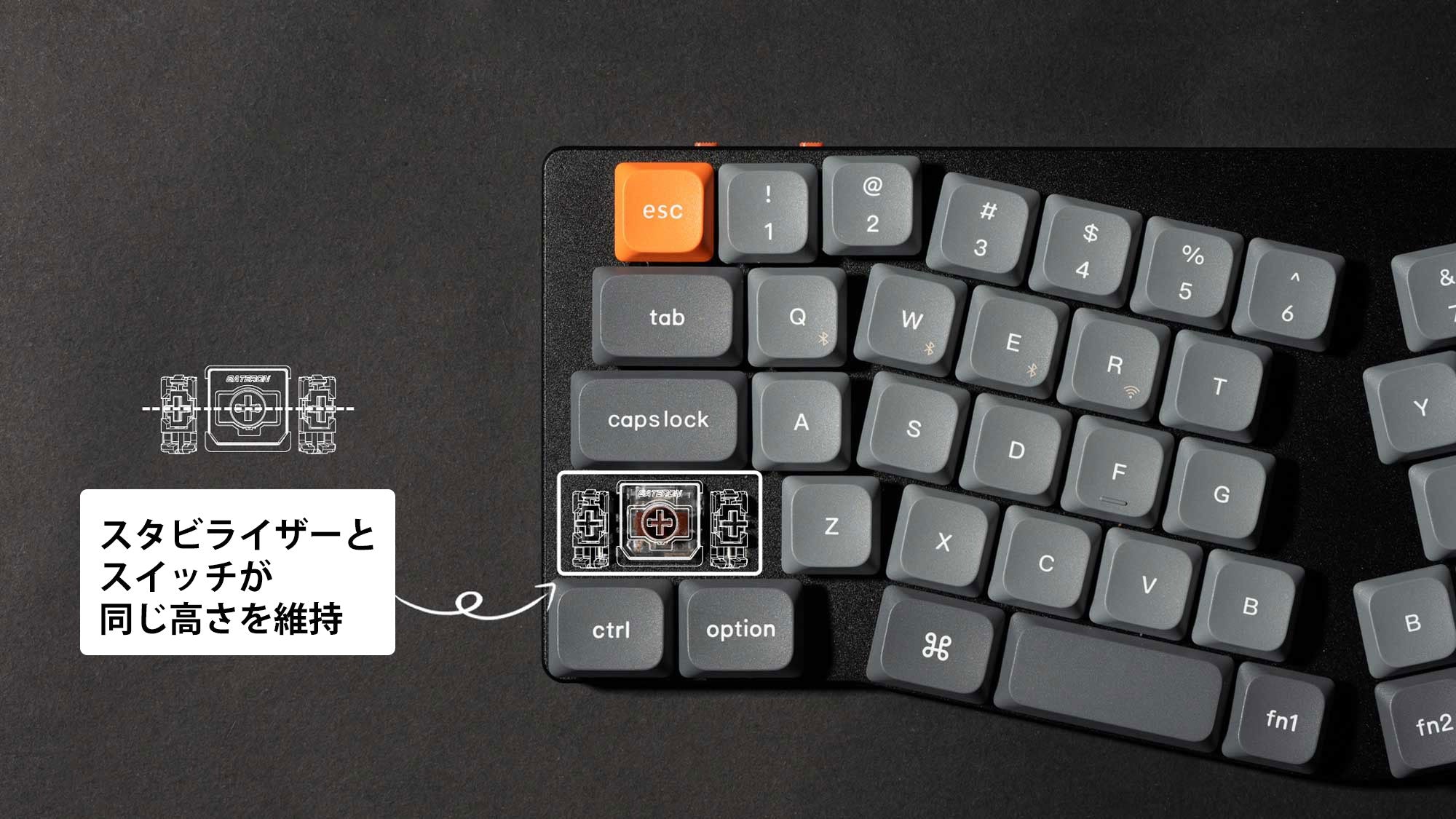 Keychron K11 Max QMK/VIA ワイヤレス カスタム・メカニカルキーボード