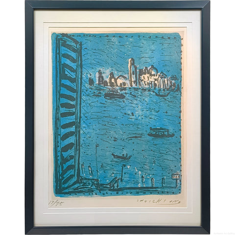 ☆伊藤正一☆「春の斜里岳」アクリル画 F4号 未使用！ ☆伊藤正一